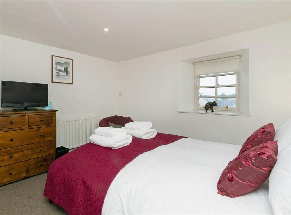 Attractive double bedroom at Old Port Store in Stairhaven, near Newton Stewart, Wigtownshire