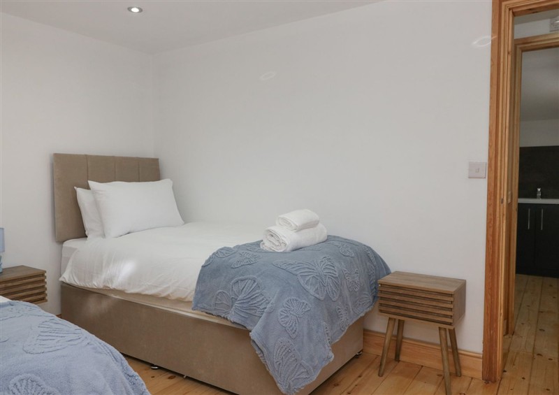 One of the bedrooms at Old Post Office Cottage, Backbarrow near Newby Bridge
