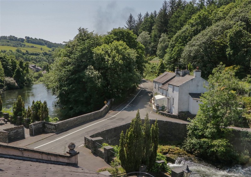 The setting of Old Post Office Cottage at Old Post Office Cottage, Backbarrow near Newby Bridge