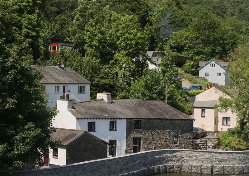 This is the setting of Old Post Office Cottage at Old Post Office Cottage, Backbarrow near Newby Bridge
