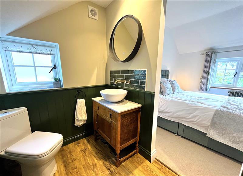 This is the bathroom at Old Post Office, Sherborne