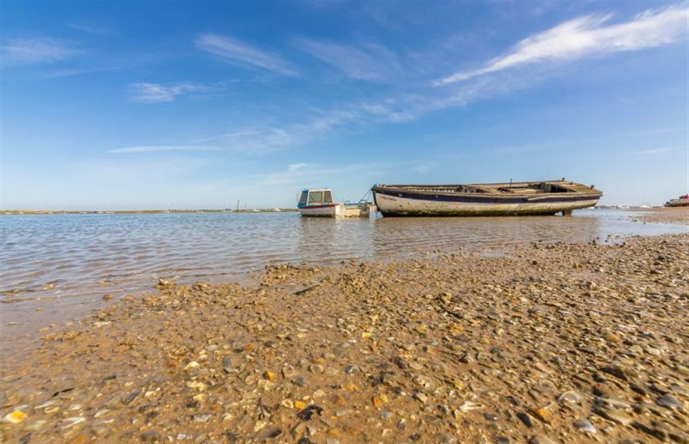 Low tide on the Staithe at Old Posting, Brancaster Staithe near Kings Lynn