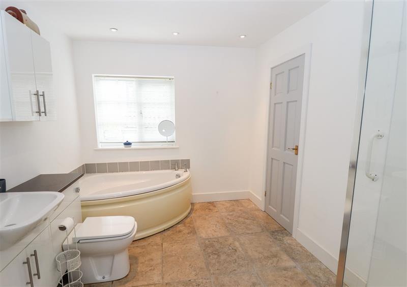 This is the bathroom at Old Rectory Annexe, Usselby near Market Rasen