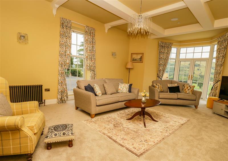 This is the living room (photo 2) at Old Rectory House, Aberhafesp near Caersws