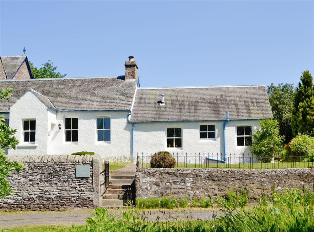 Beautiful whitewashed holiday home at Old School Cottage in Kettins, near Blairgowrie, Perthshire