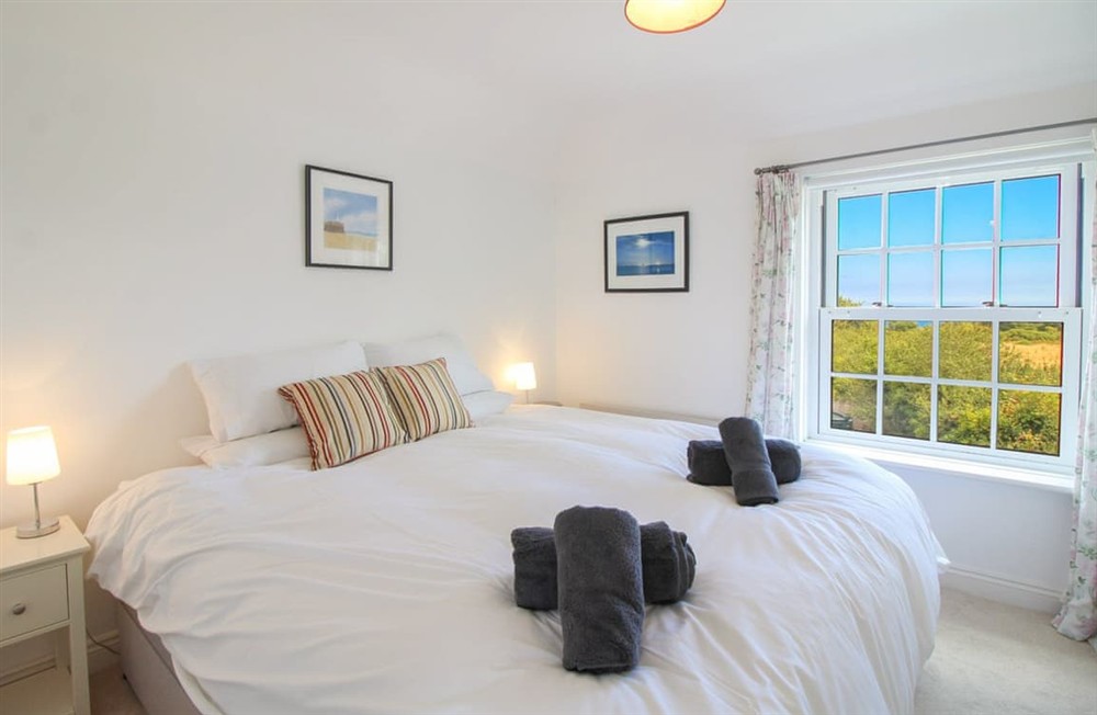Bedroom at Old School House in Gerrans near Portscatho, Cornwall