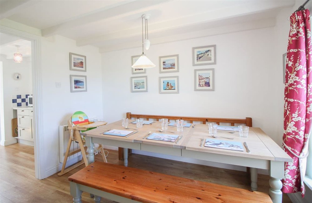 Dining Area at Old School House in Gerrans near Portscatho, Cornwall