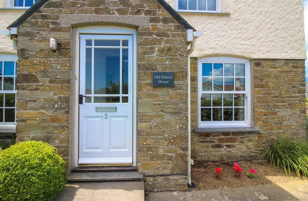 Exterior at Old School House in Gerrans near Portscatho, Cornwall