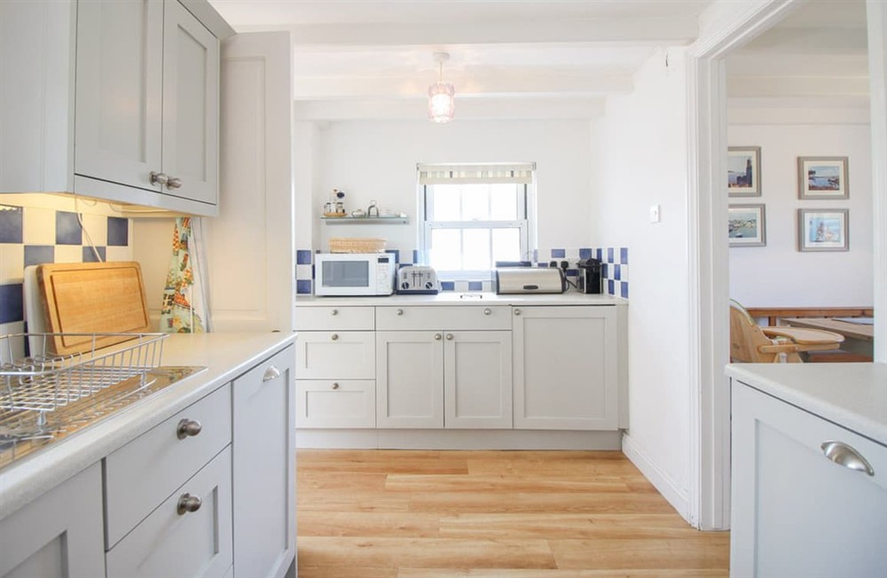 Kitchen area (photo 3) at Old School House in Gerrans near Portscatho, Cornwall