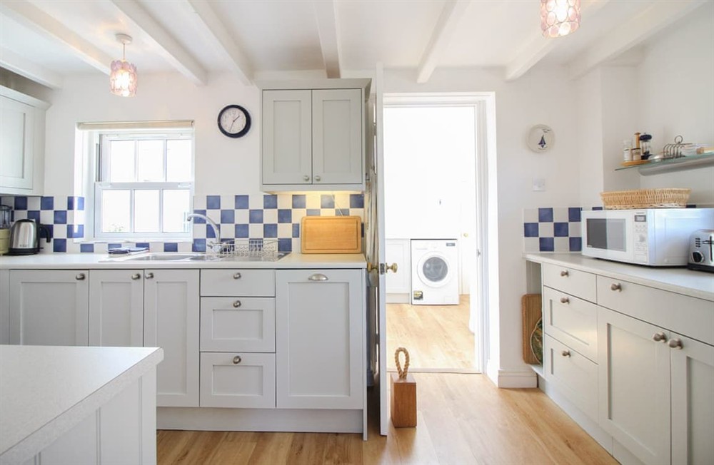 Kitchen area (photo 5) at Old School House in Gerrans near Portscatho, Cornwall