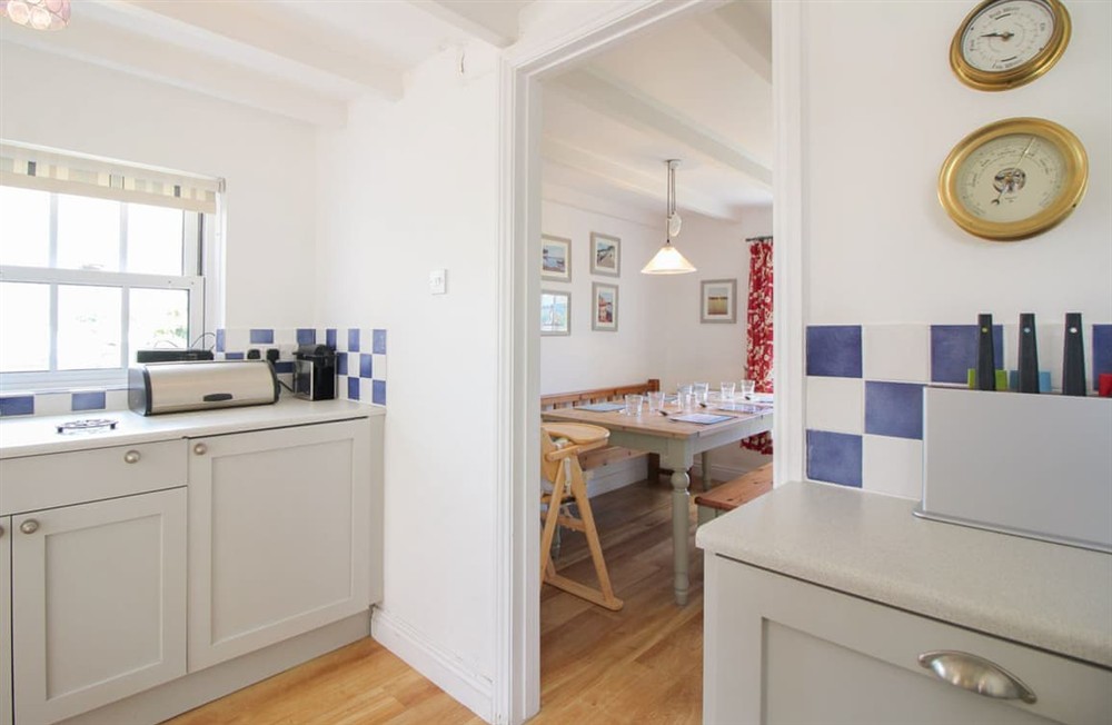 Kitchen area (photo 6) at Old School House in Gerrans near Portscatho, Cornwall