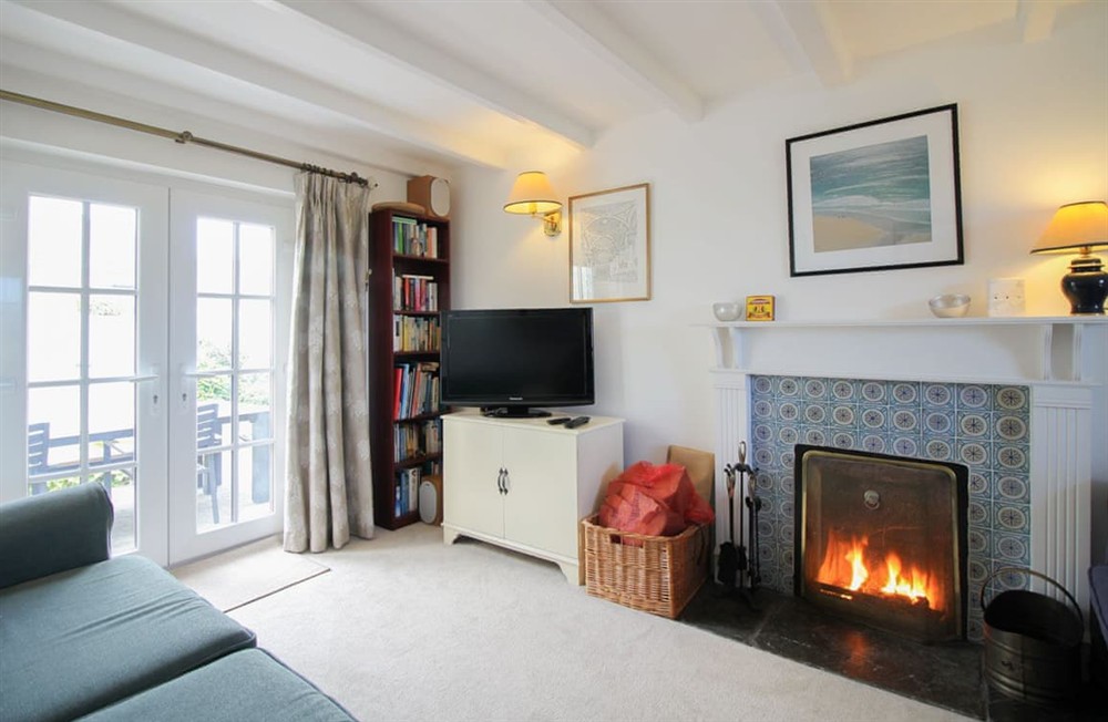 Living area (photo 2) at Old School House in Gerrans near Portscatho, Cornwall