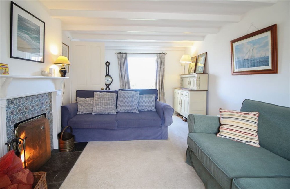 Living area (photo 3) at Old School House in Gerrans near Portscatho, Cornwall
