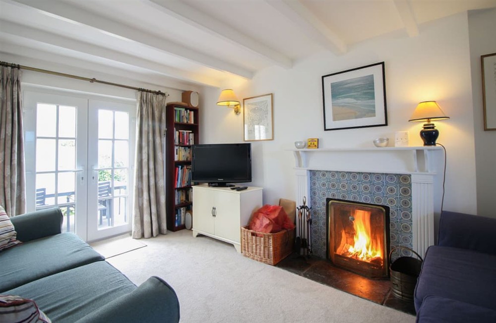 Living area (photo 5) at Old School House in Gerrans near Portscatho, Cornwall