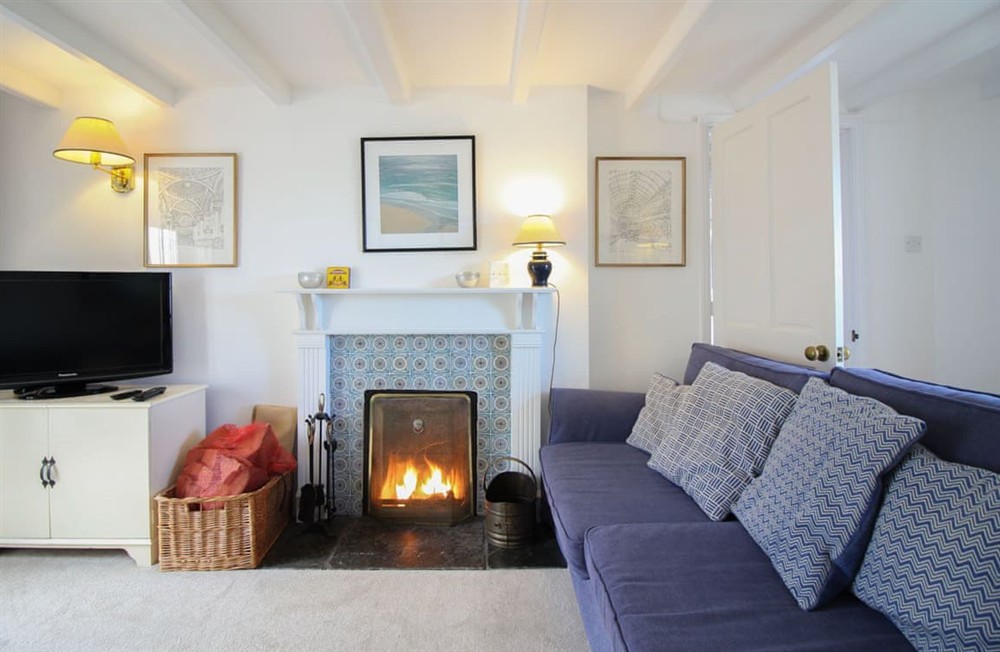 Living area (photo 6) at Old School House in Gerrans near Portscatho, Cornwall