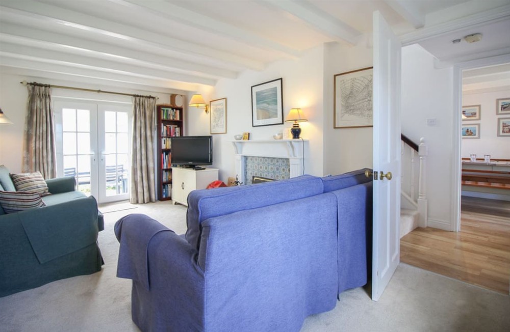 Living area (photo 8) at Old School House in Gerrans near Portscatho, Cornwall