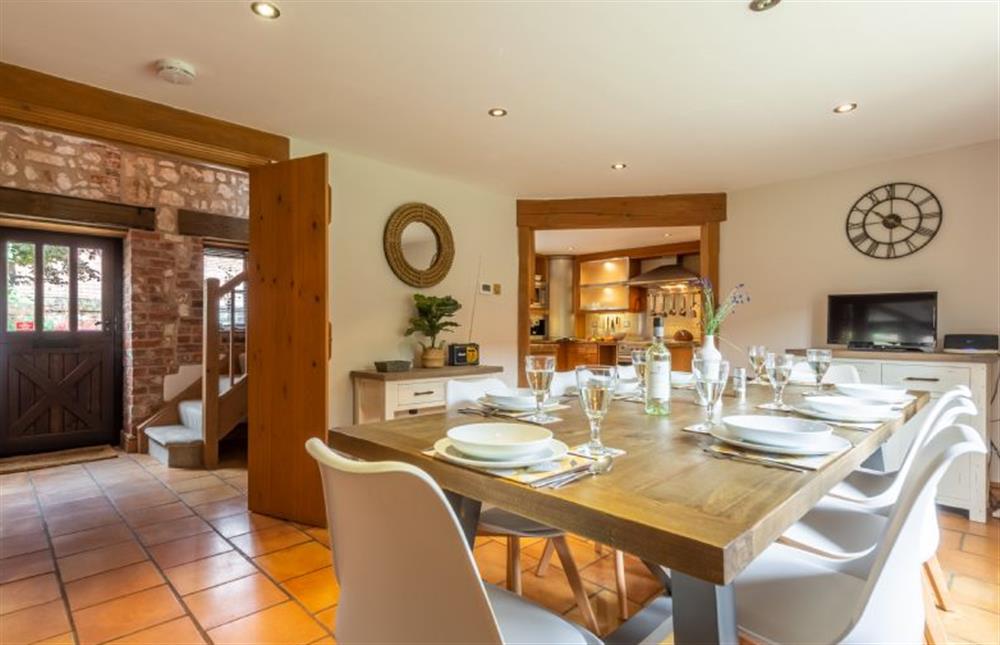 Ground floor: Dining room at Old Smithy, Titchwell near Kings Lynn
