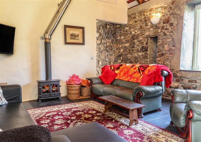 Enjoy the living room at Old Spot Cottage, Trefasser near Goodwick