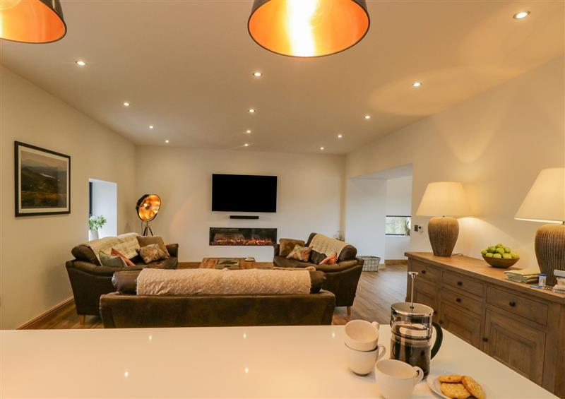 Relax in the living area at Old Stable, Aldingham near Baycliff