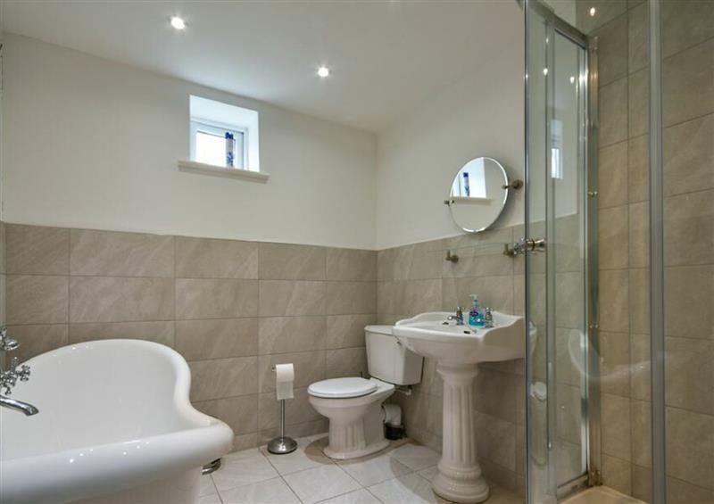 This is the bathroom at Old Stable Cottage, Alnmouth