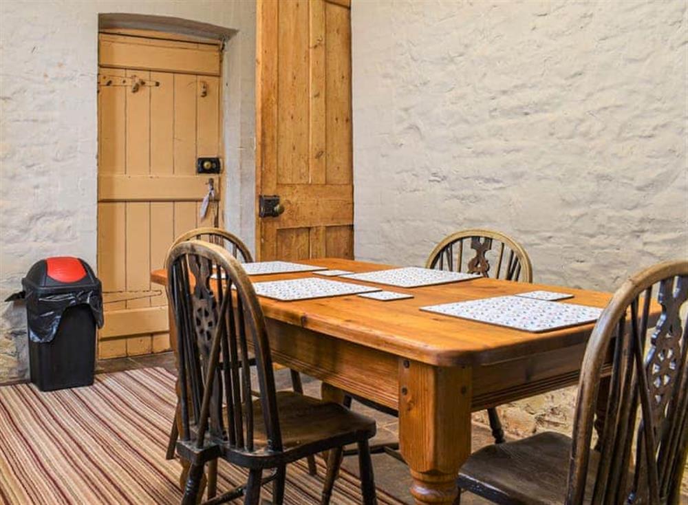 Dining Area at Old Stable Cottage in Bolham, Devon