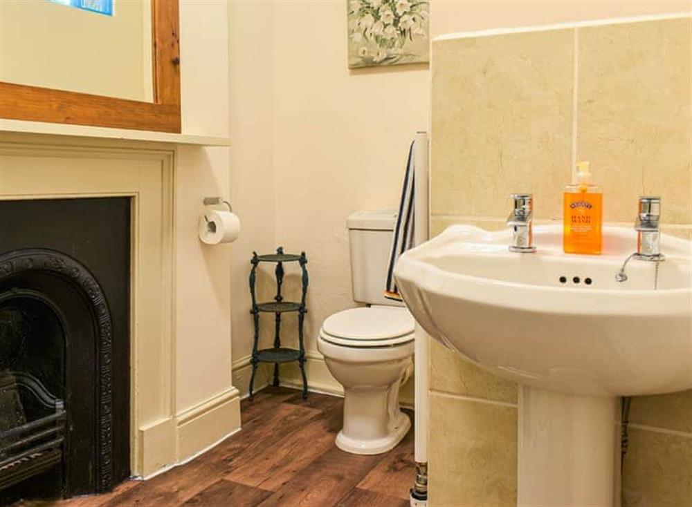 Shower room at Old Stable Cottage in Bolham, Devon