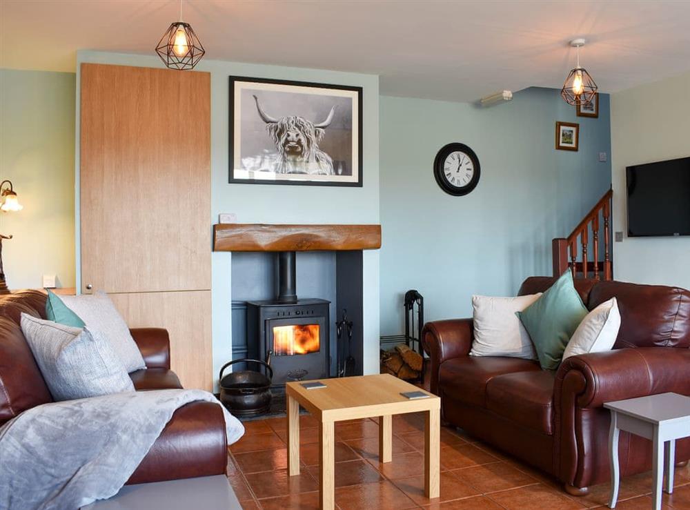 Living area at Old Stables Cottage in Escomb, near Bishop Auckland, Durham
