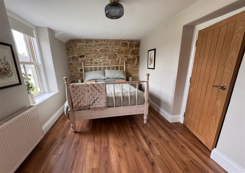 One of the 2 bedrooms at Old Station Cottage, Kielder