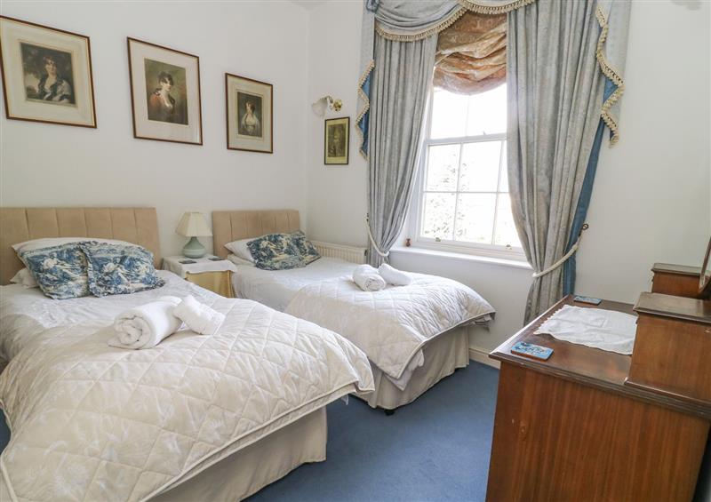 This is a bedroom at Old Station Farm, Malton