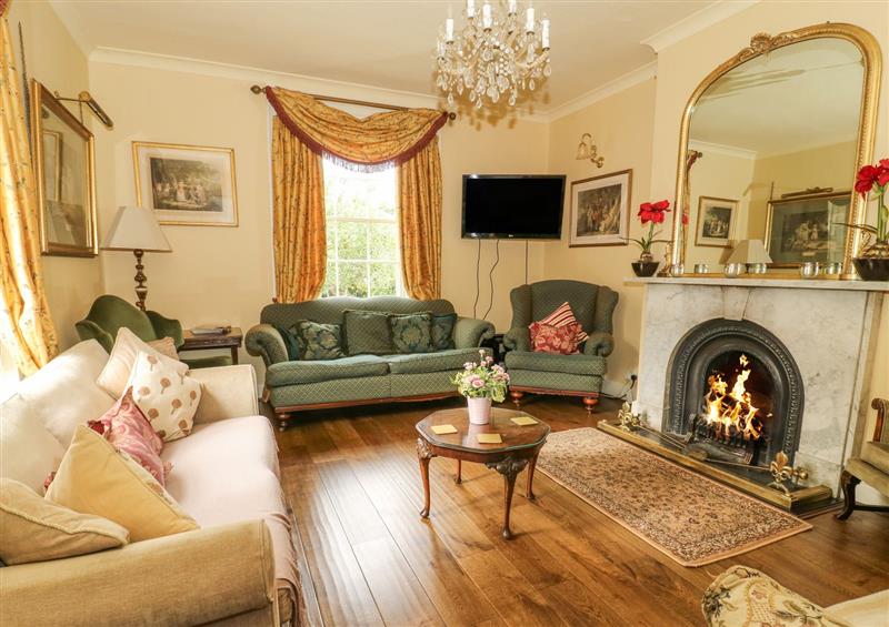 This is the living room at Old Station Farm, Malton