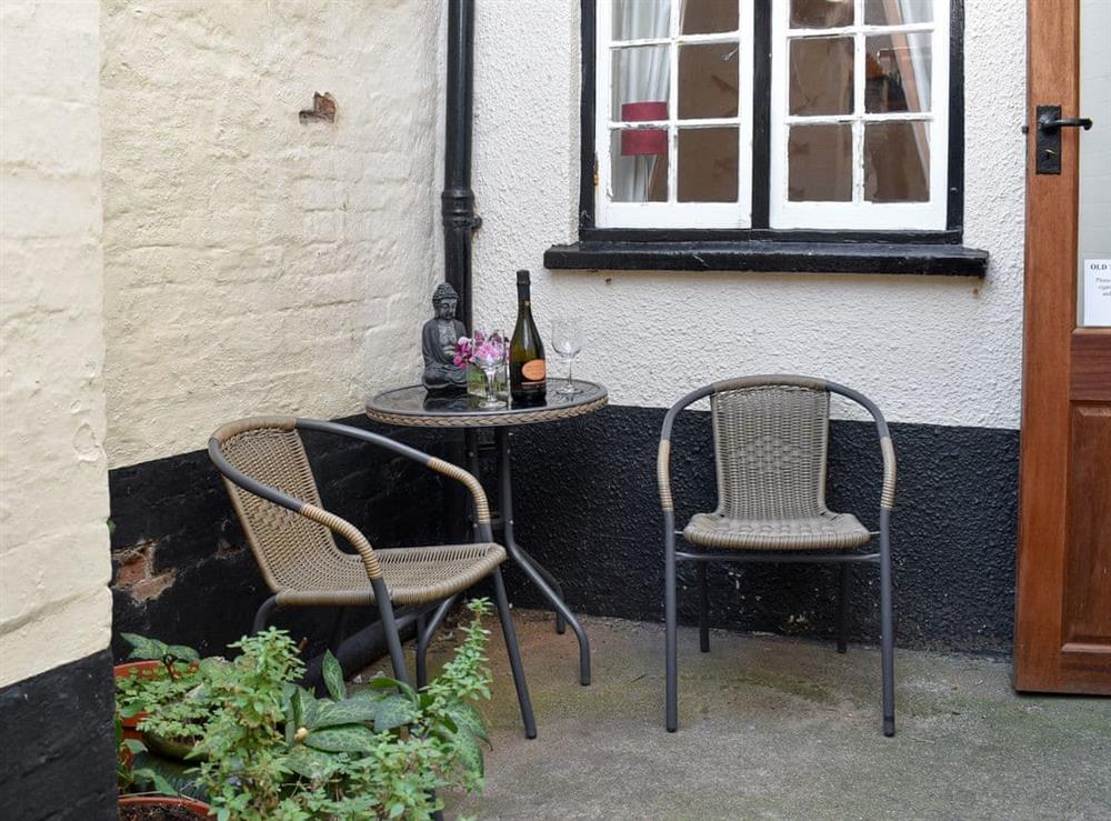 Sitting-out-area (photo 2) at Old Town Cottage in Sidmouth, Devon