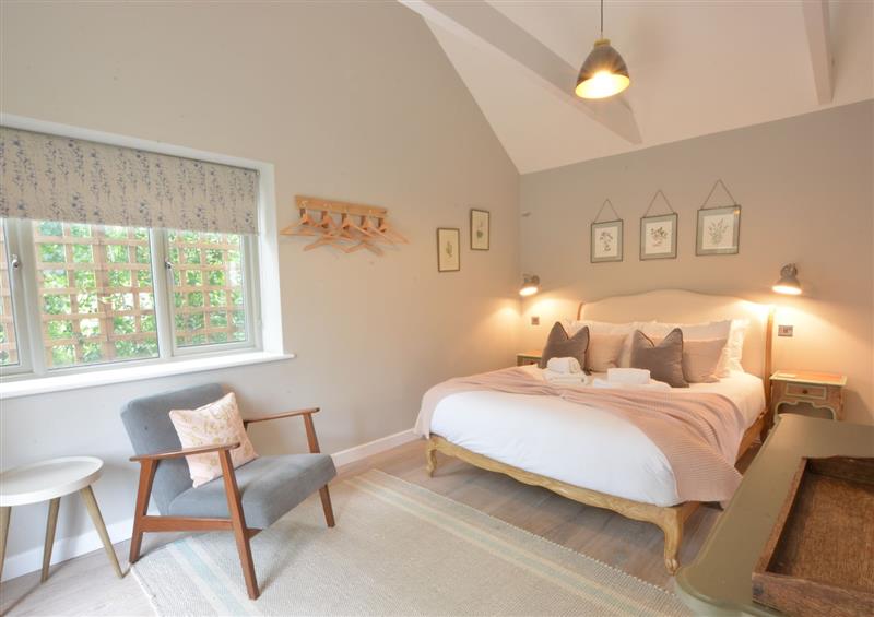 One of the bedrooms at Old Valley Farm, Walberswick, Walberswick