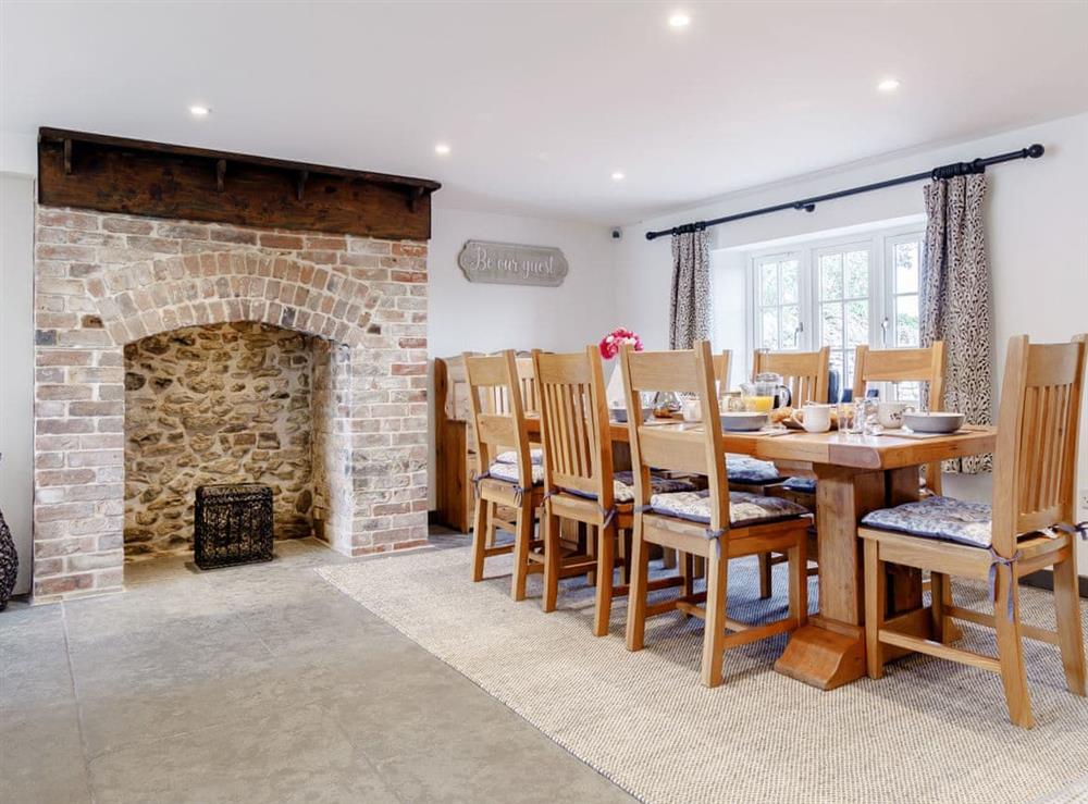 Dining Area at Olde Oak Cottage in Zeals, near Mere, Wiltshire