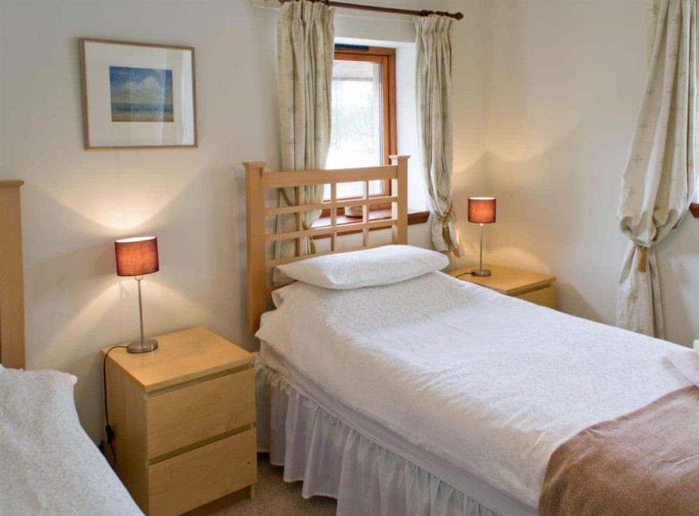 Twin bedroom at Oldfield in Westruther, near Lauder., The Scottish Borders