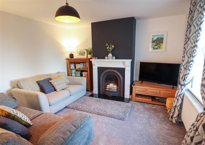 The living area at Olive Tree Cottage, Louth