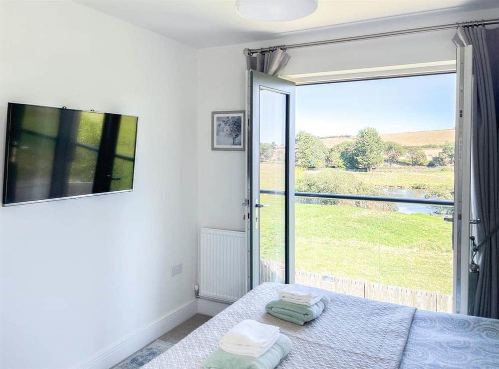 Double bedroom at Olivers View in Cloughton, near Scarborough, North Yorkshire