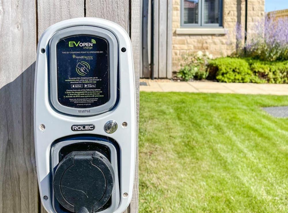 Electric car charging point 7.2Kw Pay as you go at Olivers View in Cloughton, near Scarborough, North Yorkshire