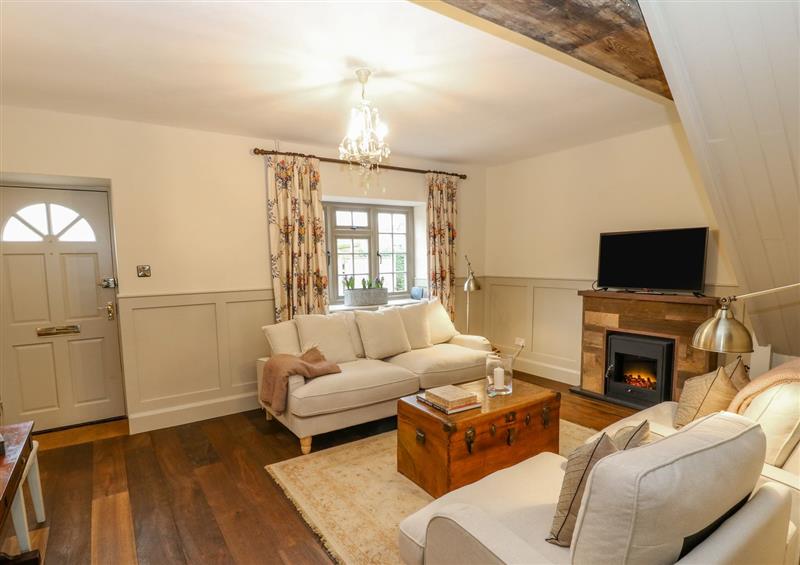 The living room at Omas Cottage, Moreton-In-Marsh