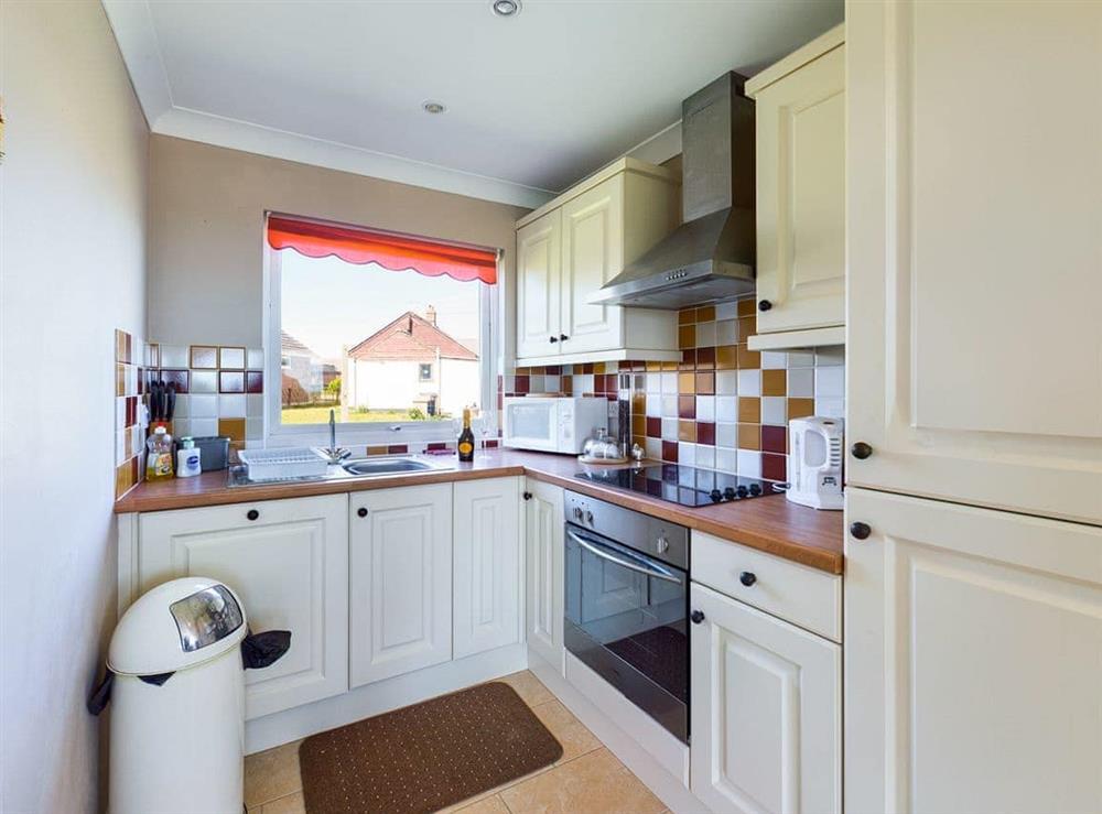 Kitchen area at On The Beach in Bacton, Norfolk
