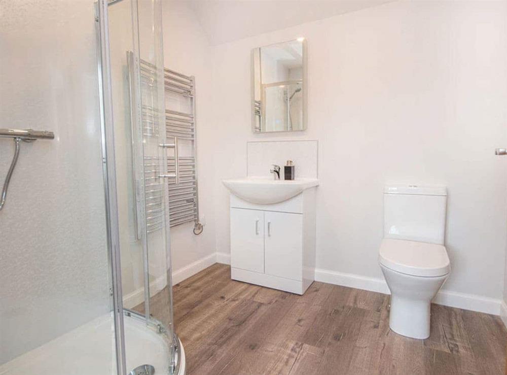 En-suite at On the Beach in Balintore, near Tain, Ross-Shire
