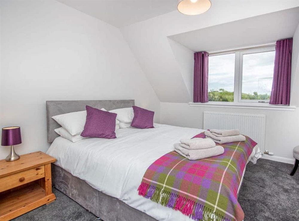 Master bedroom at On the Beach in Balintore, near Tain, Ross-Shire