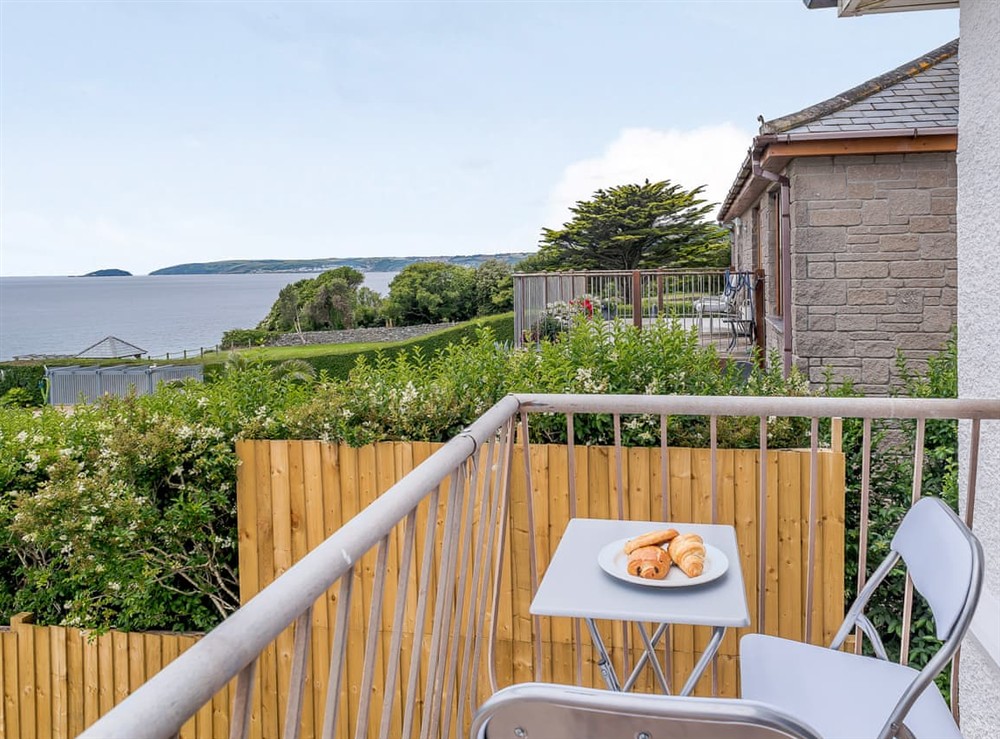 View at On The Beach in Downderry, Cornwall