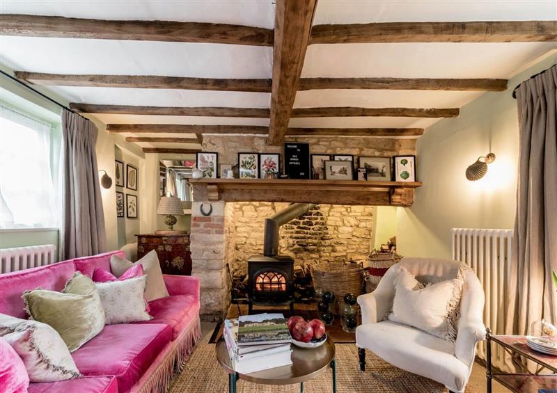 Enjoy the living room at One Church Cottage, Todenham