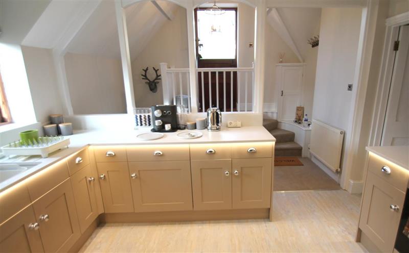 This is the kitchen (photo 2) at One Grooms Cottage, Dunster