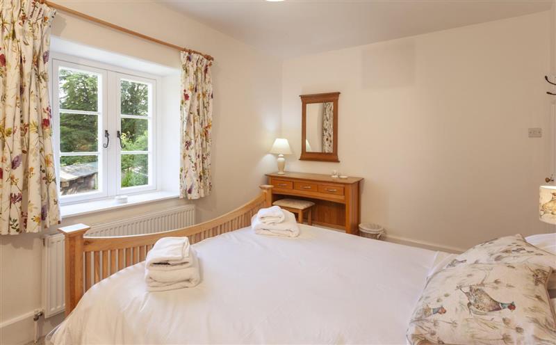 This is a bedroom at One Lower Spire Cottage, Nr Dulverton