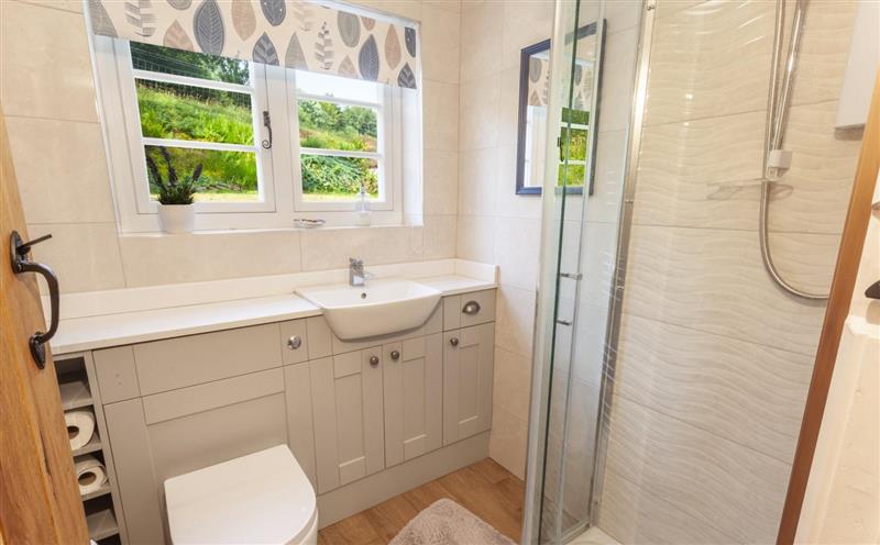 This is the bathroom (photo 2) at One Lower Spire Cottage, Nr Dulverton