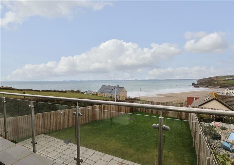 Enjoy the garden at One Sand Banks, Broad Haven