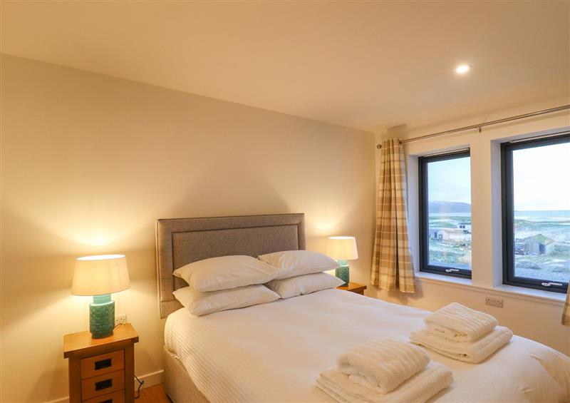 One of the bedrooms at One Sea, Scarista