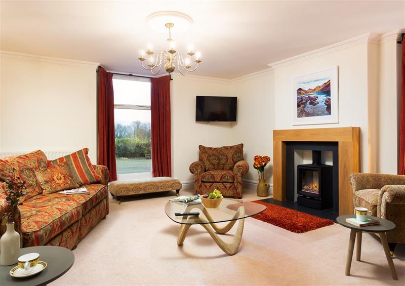 Enjoy the living room at One The Howe, keswick