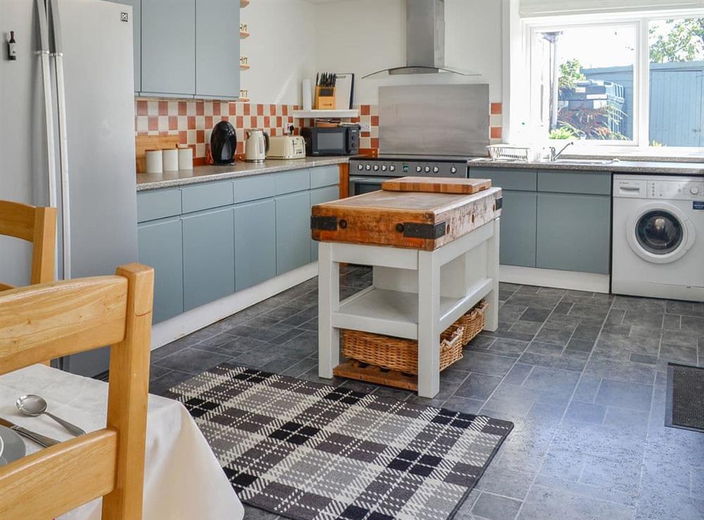 Kitchen/diner at Oor Wee Hoose in Whithorn, Wigtownshire